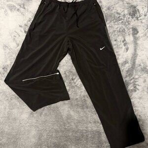 Nike Men's Black and Grey Joggers / Tracksuit